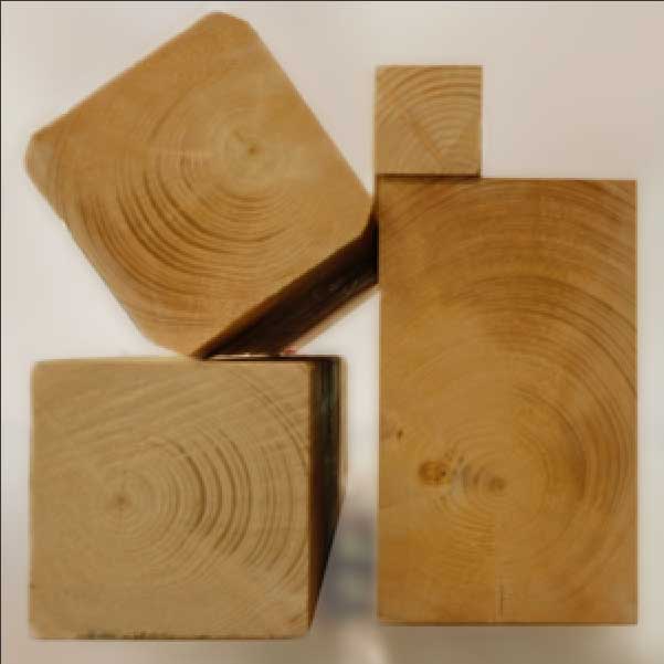 Travi abete - Travi spigolati