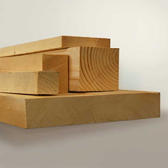 Segati abete - Listelli