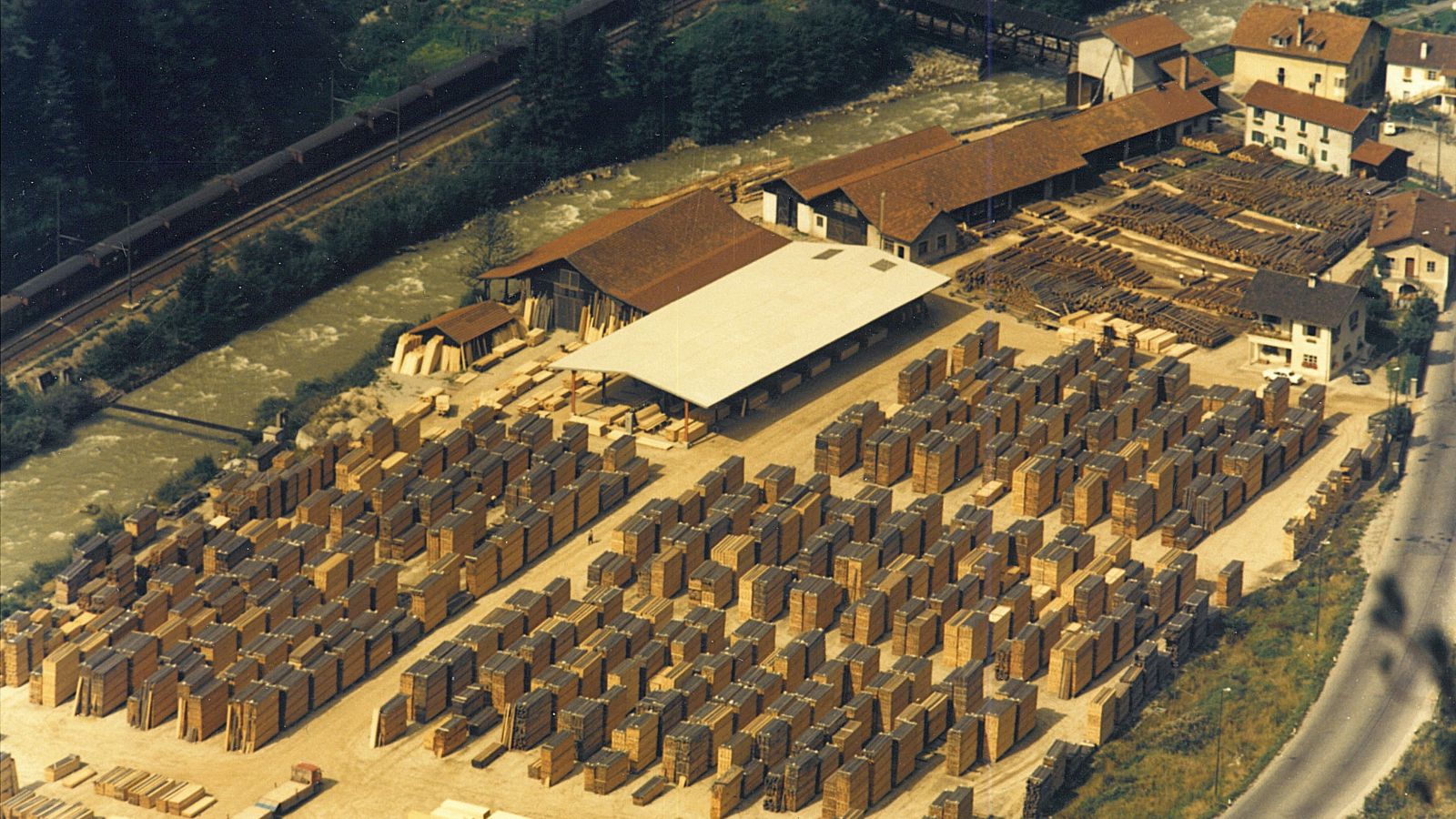 Storia commercio legnami Plunger (segheria)