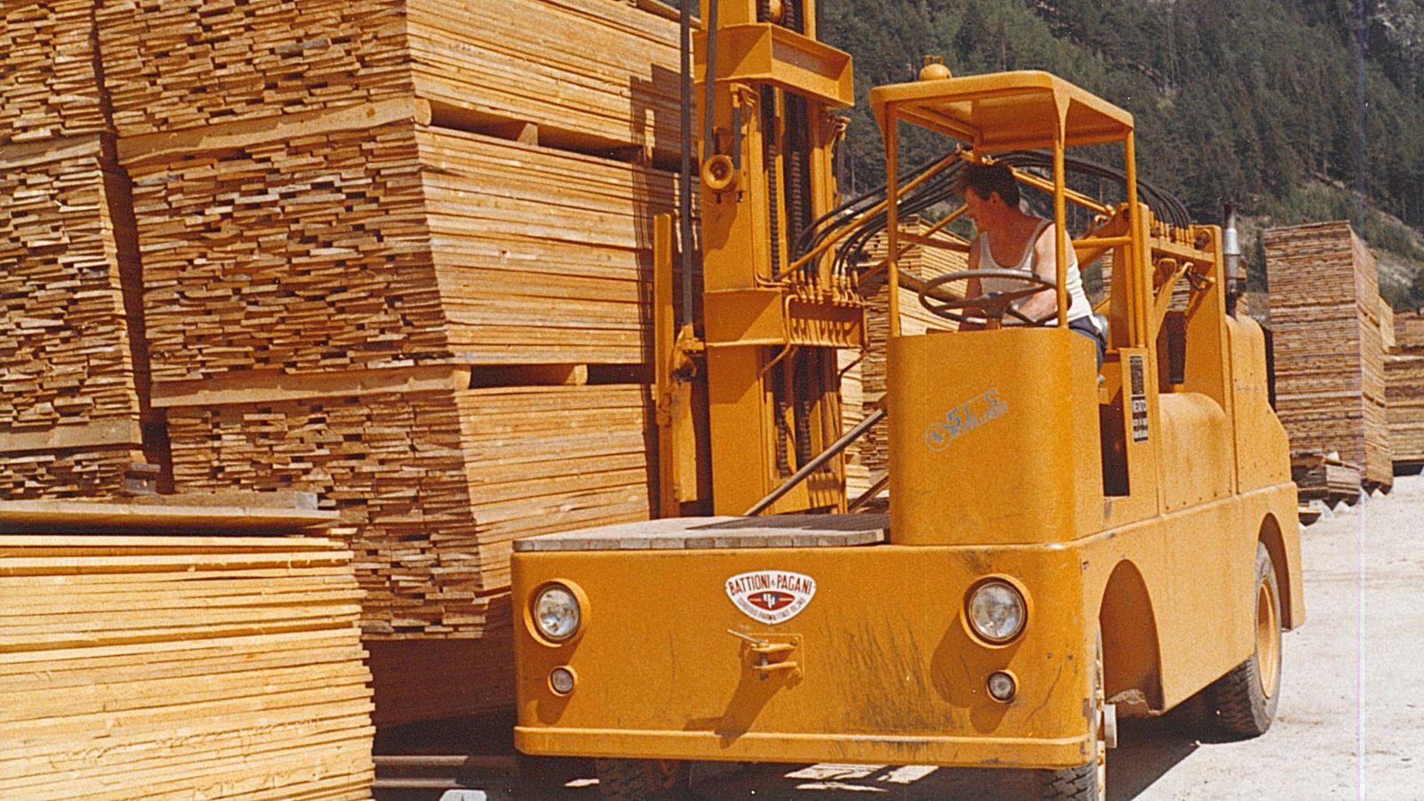 Storia commercio legnami Plunger (segheria)